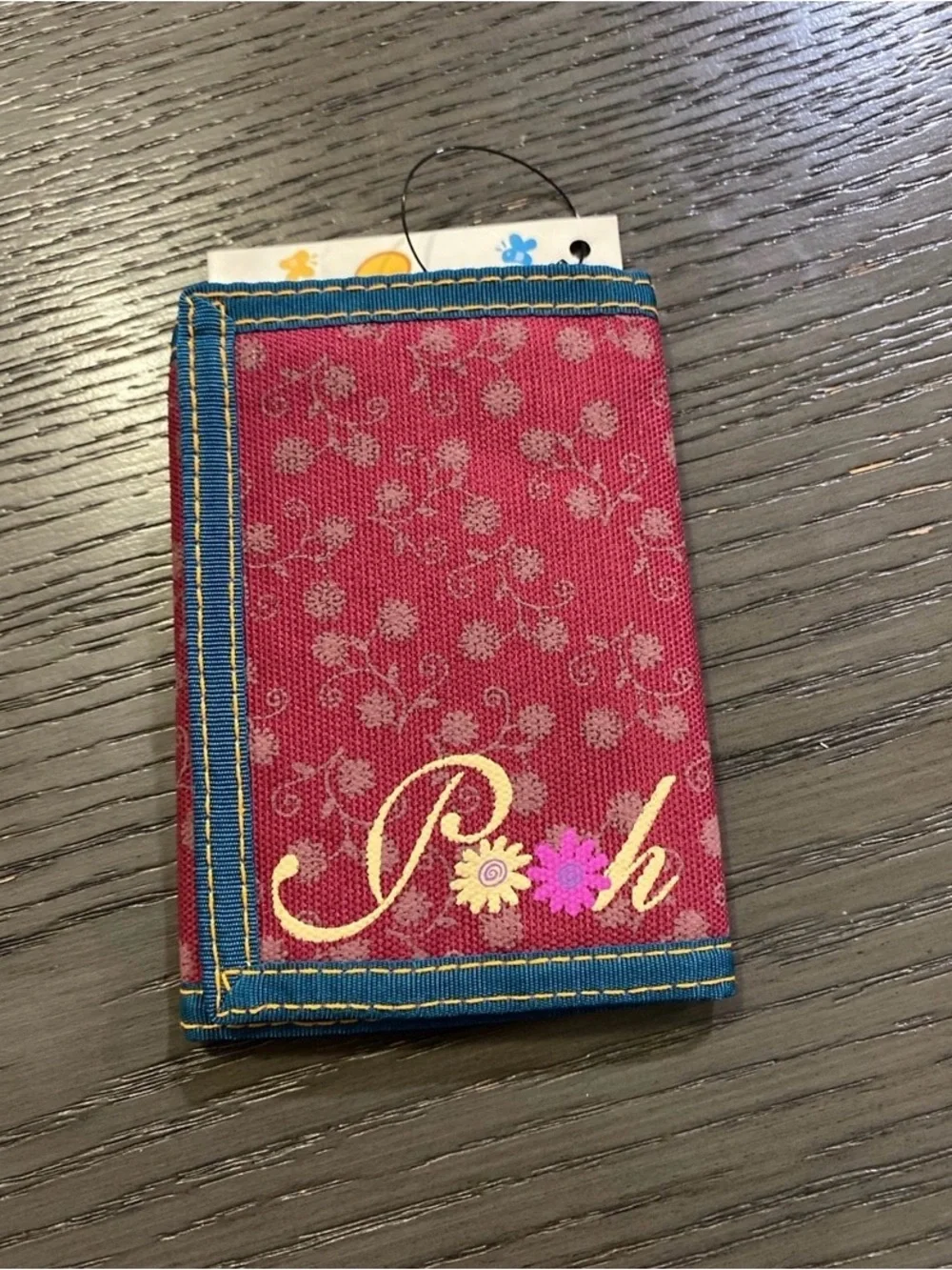 Y2K Embroidered Winnie the Pooh Trifold Wallet